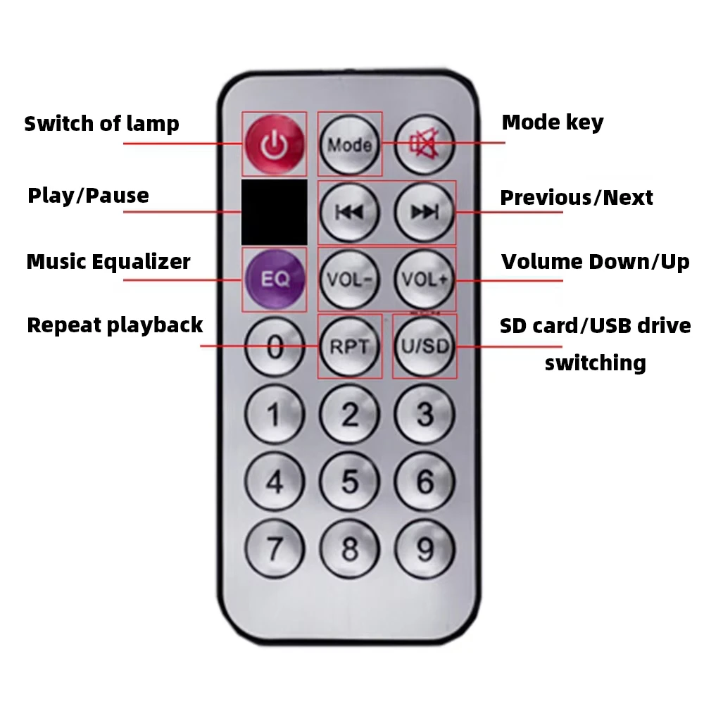 Stage Lights Bluetooth App Control Disco Ball Lamp Environmental Atmosphere Lamps Decorative Light Halloween Parties Weddings