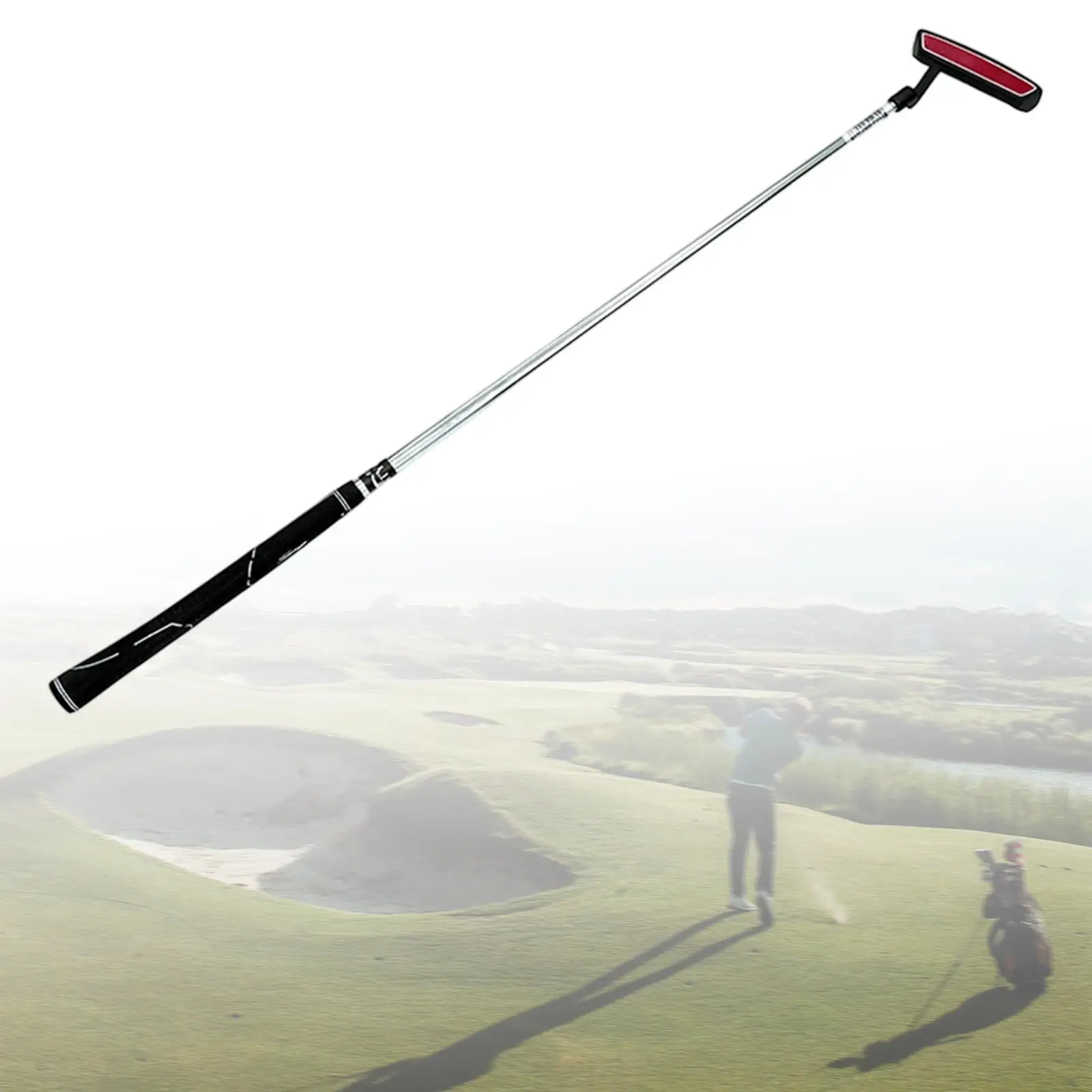 Golf Putter Grooved Striking Surface with Aiming Line with Premium Grip Golf Putting Practice Tool Golf Training Equipment