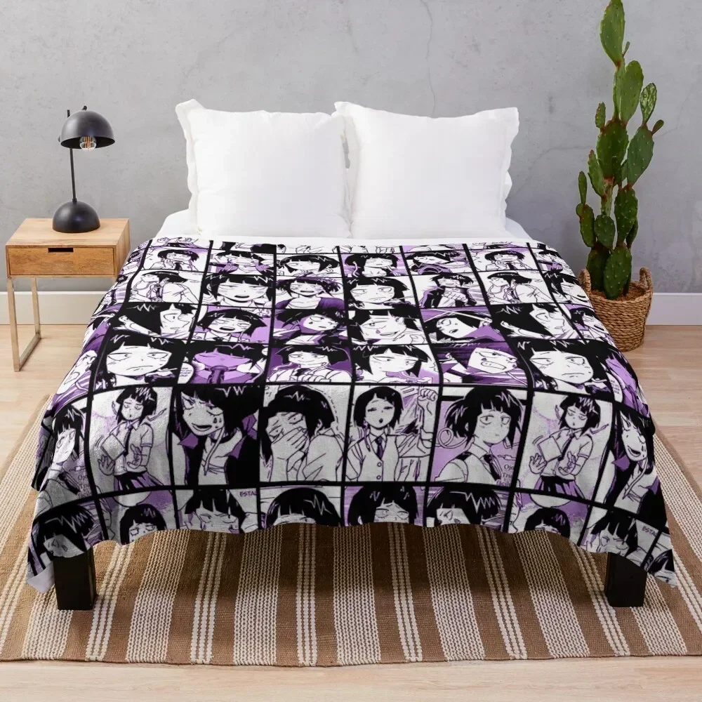 Jirou Kyouka Collage Throw Blanket Winter beds Stuffeds Blankets