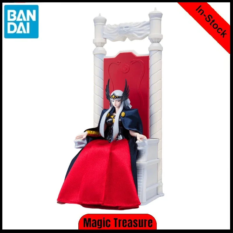 Original Bandai Saint Seiya God Warrior Hilda/Hiruda Polaris-Odin's Earthly Representative-Animation Model Toy Collection