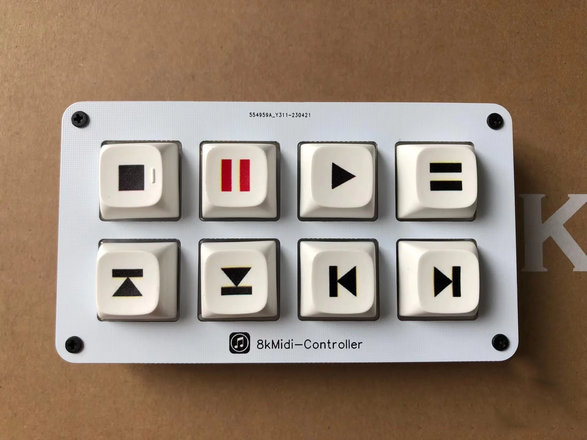 Imagem -02 - Qlab-controlador Digital Performer Dual Control Master Media Controller Conectado a Computadores