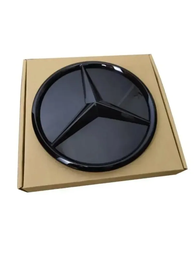 1 Stück Auto-Kühlergrill-Emblem Stern-Abzeichen Frontgrill-Logo für Mercedes Benz W204 W205 W213 X253 A B C E S CLA GLB GLC GLE GLS