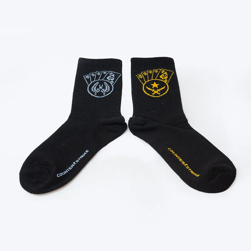 [Oficial] Calcetines de Algodón Divertidos de CSGO, Calcetines Deportivos de Moda Gruesos y Cálidos para Otoño e Invierno, Regalos de Cosplay y Doujin para Hombres y Mujeres