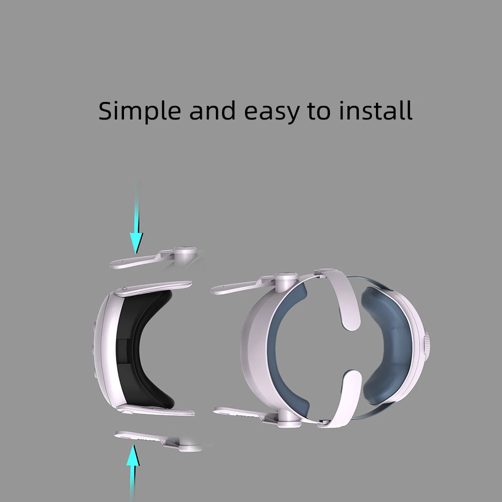 

for Meta Quest3 Headband Weight Reduction Stress Kit Comfortable Adjustable Ergonomic Head Brace for Meta Quest3 Accessories