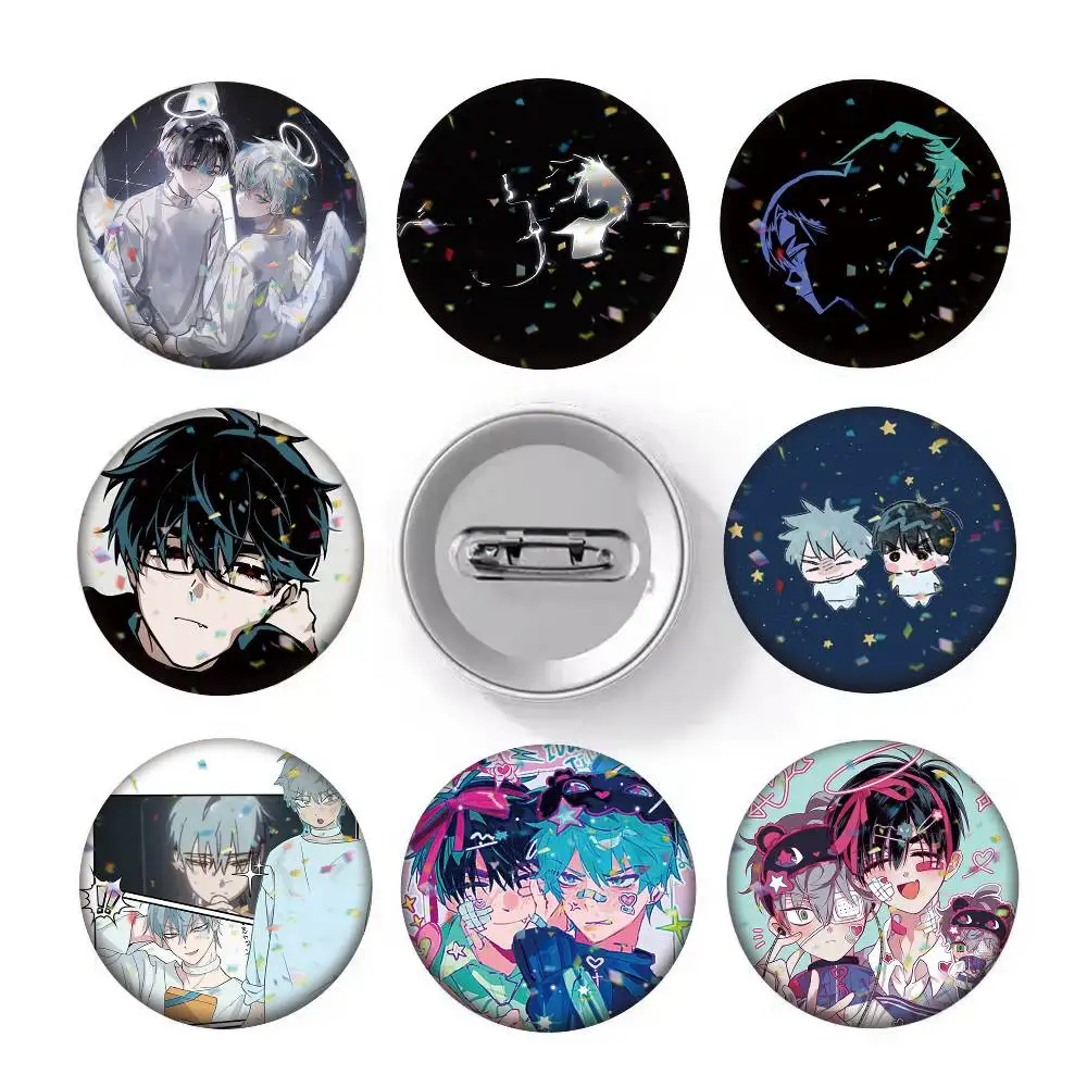 Korean Alien Stage Ivan Till 25mm 32mm 44mm 58mm 75mm Brooches Badges Pins for Accessories Gift
