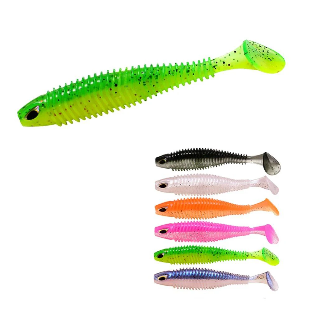 5 pcs/lot 8cm/11cm  Wobblers fishing lure Fishing tackle Silicone bait soft bait fishing tackle 2020 Wobbler Lures for fishing