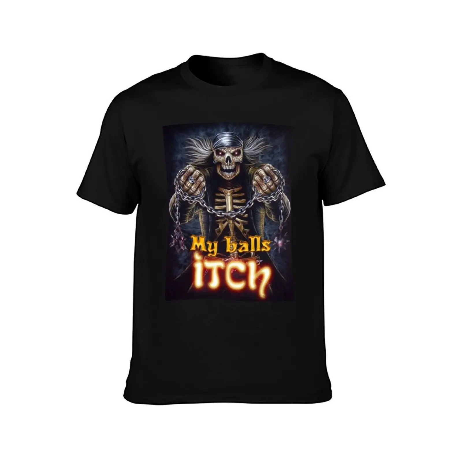 Trucker Skull Wrecking Balls Itch T-Shirt funny t shirts cotton T-Shirt