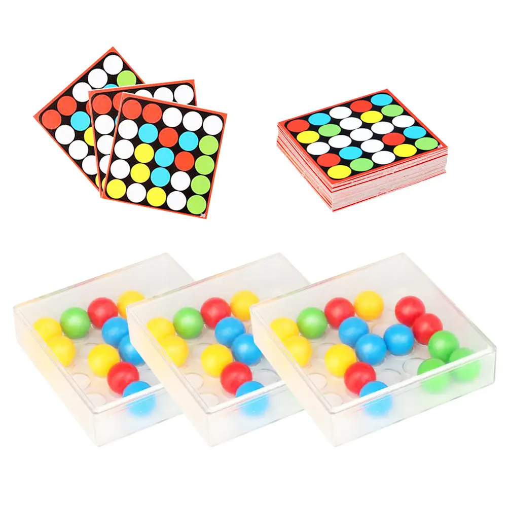 

1Set Smooth Meticulous Polished Flexible Finger Puzzle Board Lightweight Portable Eco Friendly Non Fade Brain Teaser