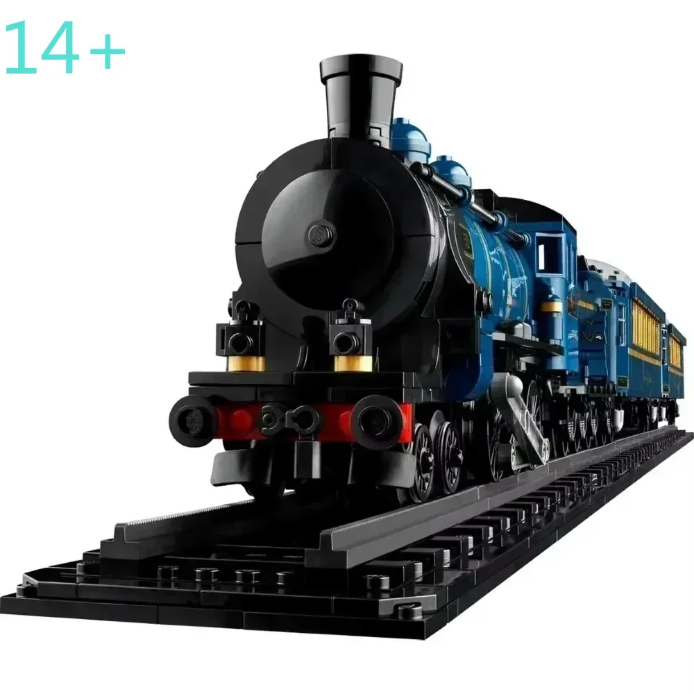 The Cheapest  New Orient Express building block set 140th  anniversary Luxury Train brick DIY Christmas birthday toy gift