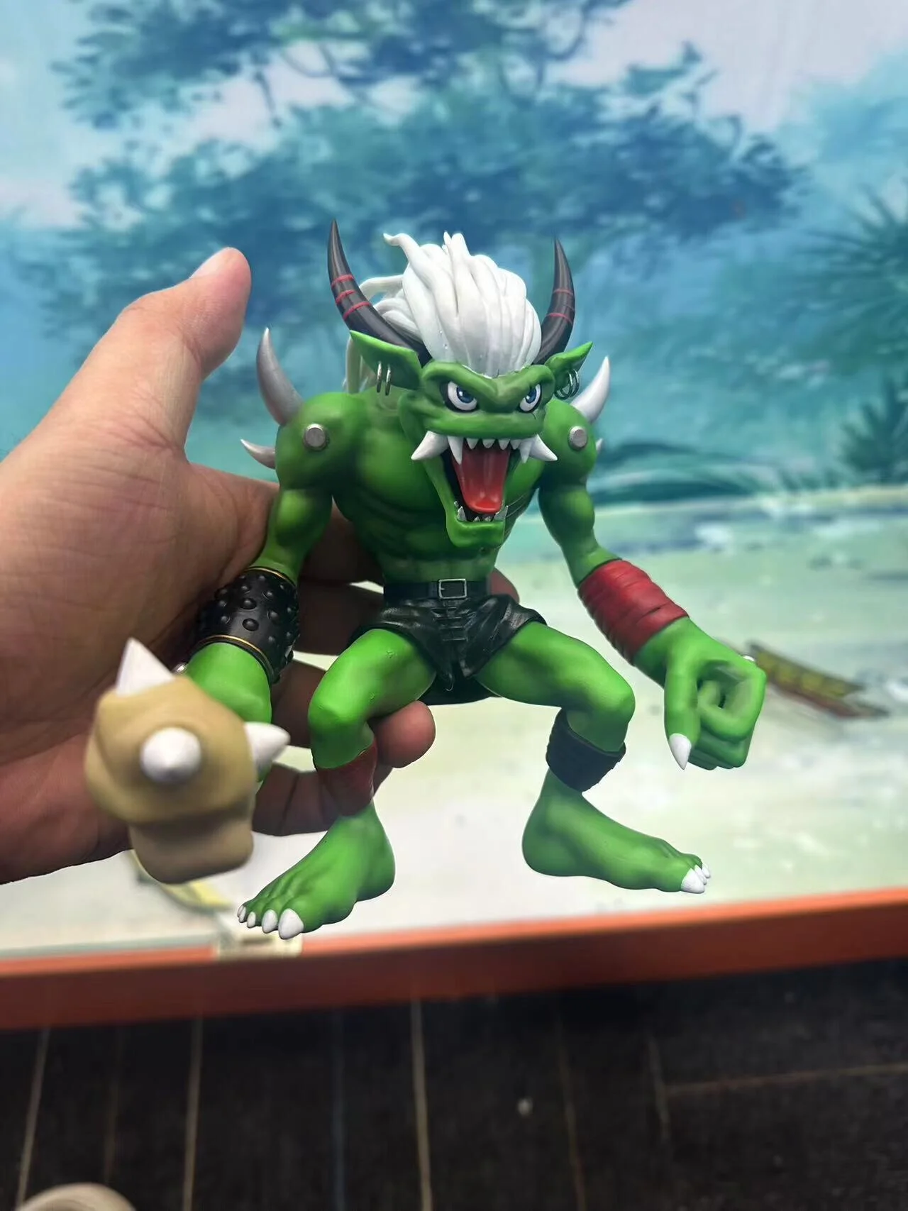 Model Customization 15-20cm Digitamamon Orgemon Titamon Model Toys Digimon Adventure Gk Customize 3D printing model