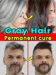 Gray hair terminator, removes various gray hair problems and restores natural hair color