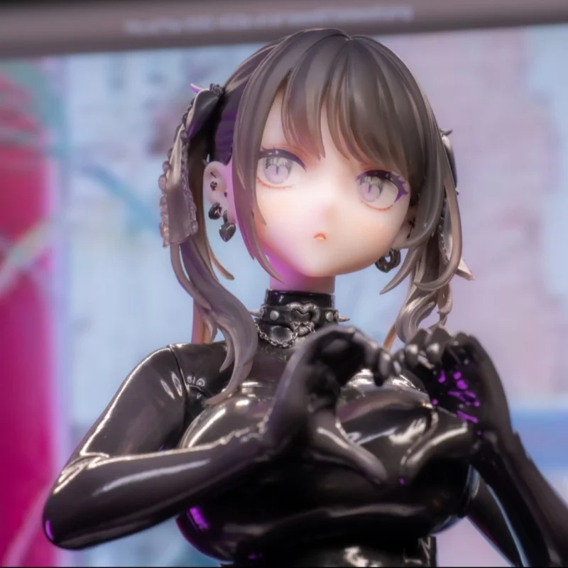 

Новая аниме-фигурка Курокава Миу, 26 см, в черном латексном костюме, коллекционная модель, украшение для стола, игрушка, подарок для фанатов аниме