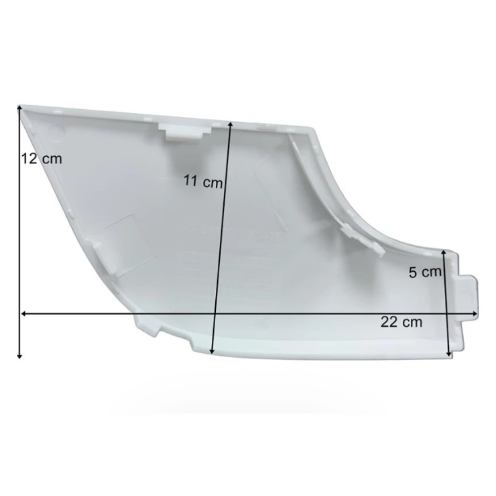 INSB 1 Pcs Head Lamp Cover 81416100992,81416100993 for MAN TGX Euro6 TGX TG3 2020 On
