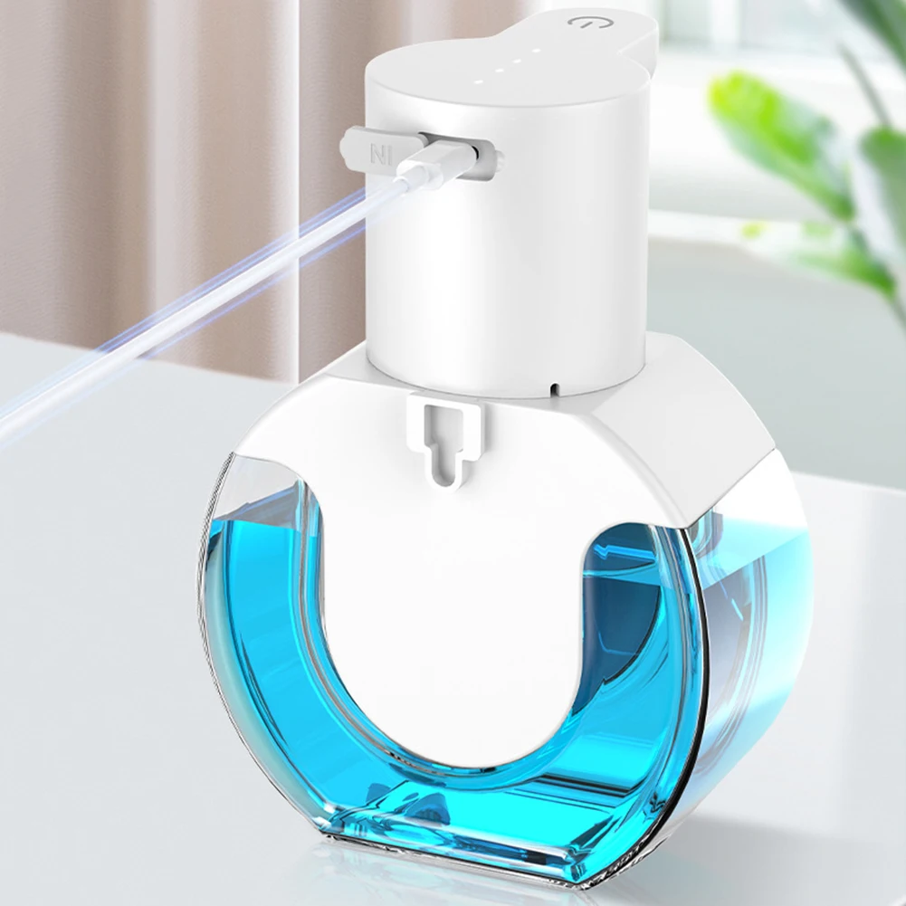 

Smart Liquid Soap Dispenser Wall Mountable Induction Hand Washer Auto Touchless Infrared Sensor Rechargable for Kitchen Bathroom
