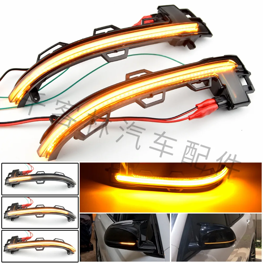 

Suitable for BMW X3 X4 X5 X6 X7 G01 G02 G05 G06 G07 rearview mirror flow turn signal