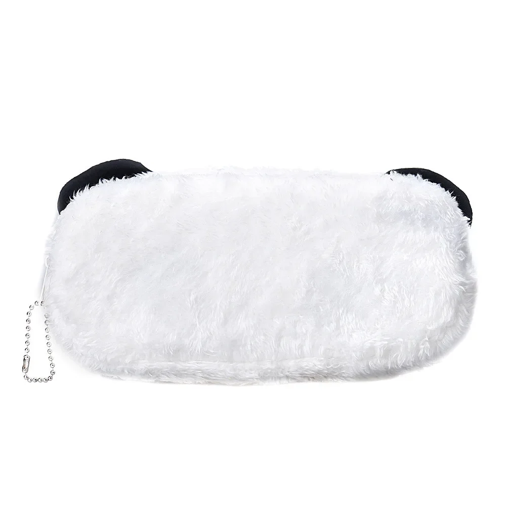 Cute Cartoon Panda Pencil Case White Plush Large Pen Bag for Kids Gift School Stationery Supplies Tool Lightweight Pen Bag 2021