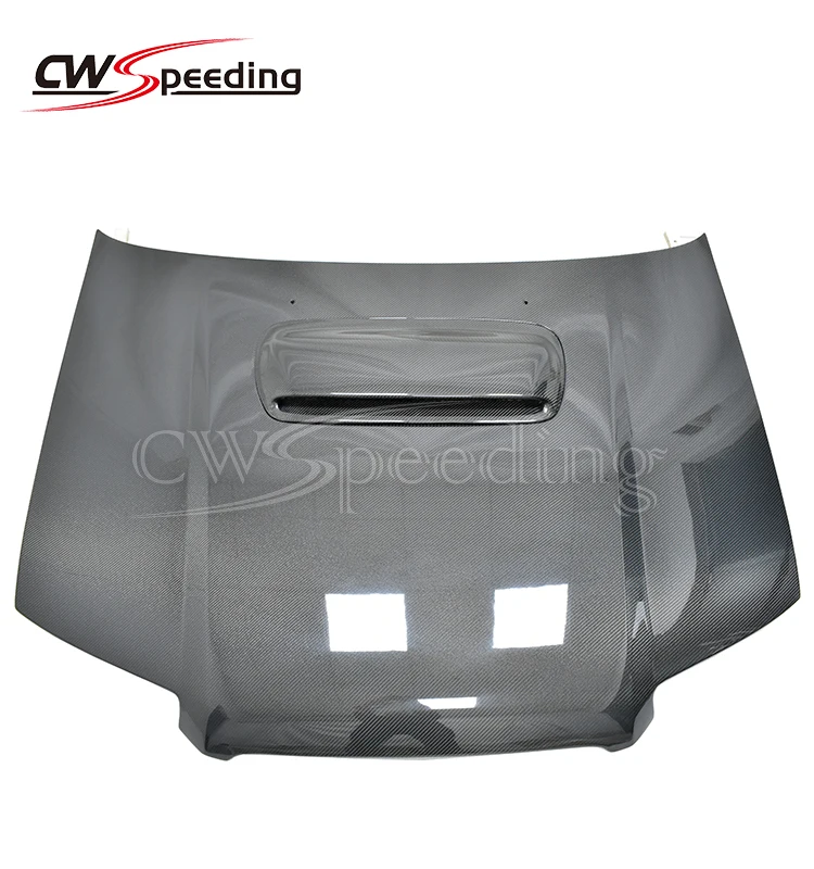 

STI STYLE CARBON FIBER ENGINE HOOD BONNET for 2006-2007 SUBARU FORESTER