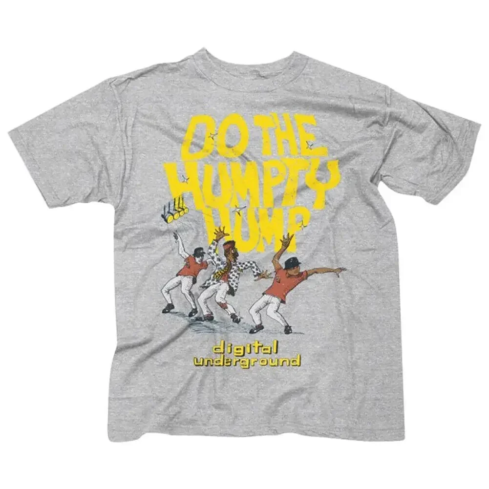 Authentic DIGITAL UNDERGROUND Humpty Hump T-Shirt Heather Grey S NEW