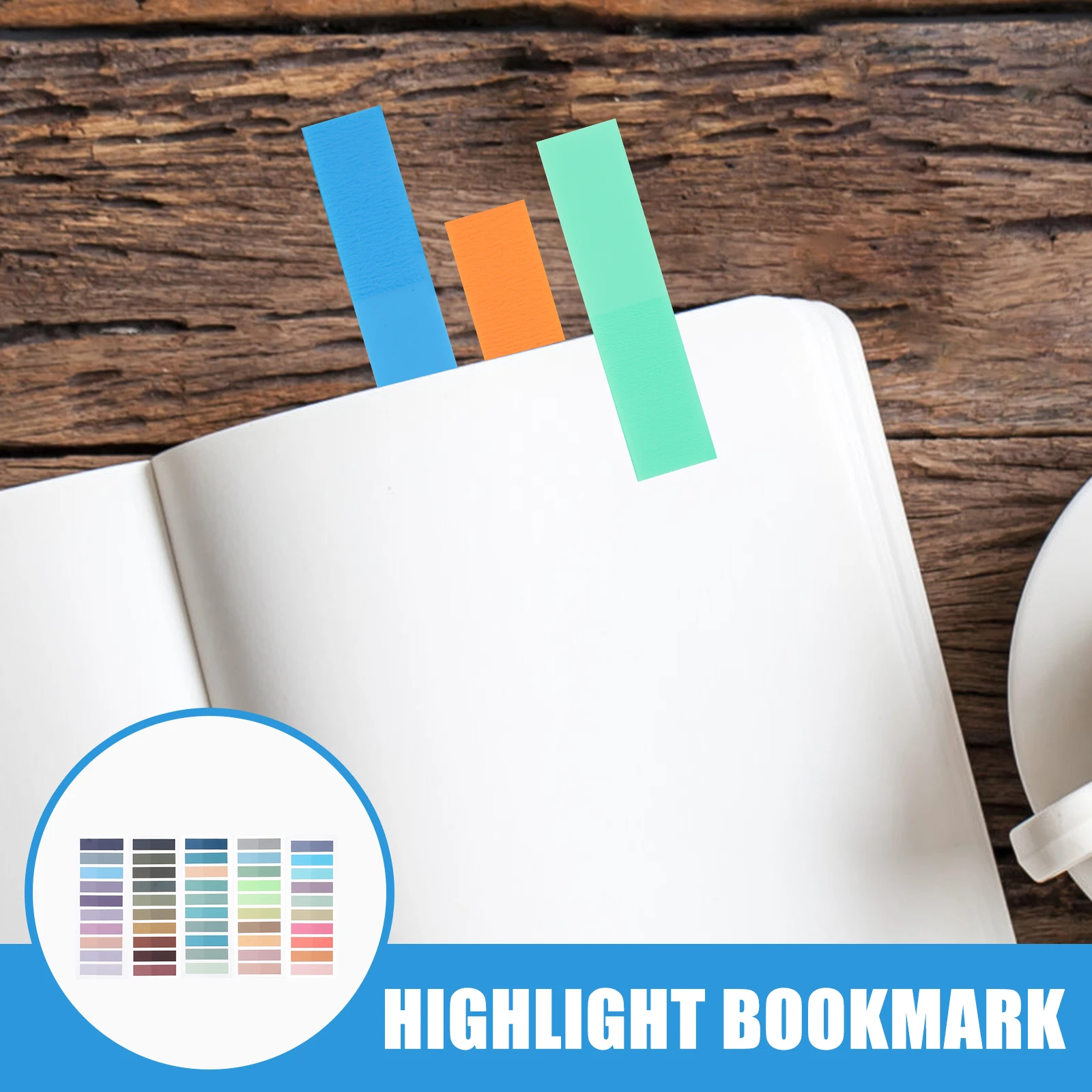 

Sentence Bookmarks Sticky Index Tabs Reading Highlight Strips Adhesive Page Markers Colored Learning Tabs