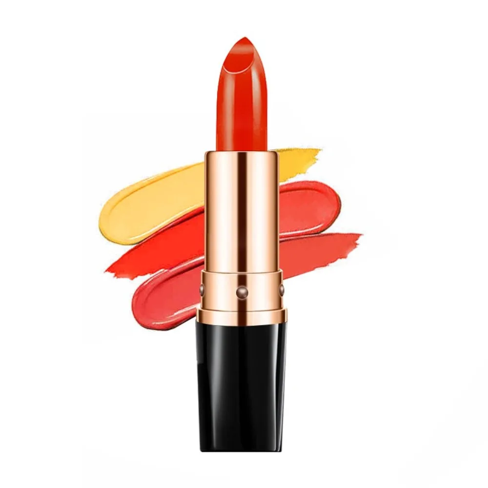 Comestic Temperature Changing Color Color-changing Lipstick Long Lasting Lips Makeup Lip Balm Lips Care Moisturizing Lip Gloss