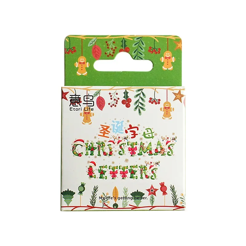 Vintage Christmas Day Stickers Die Cuts Sticker Collection Kit for DIY Scrapbooking Planner/Card Making/Journaling Project