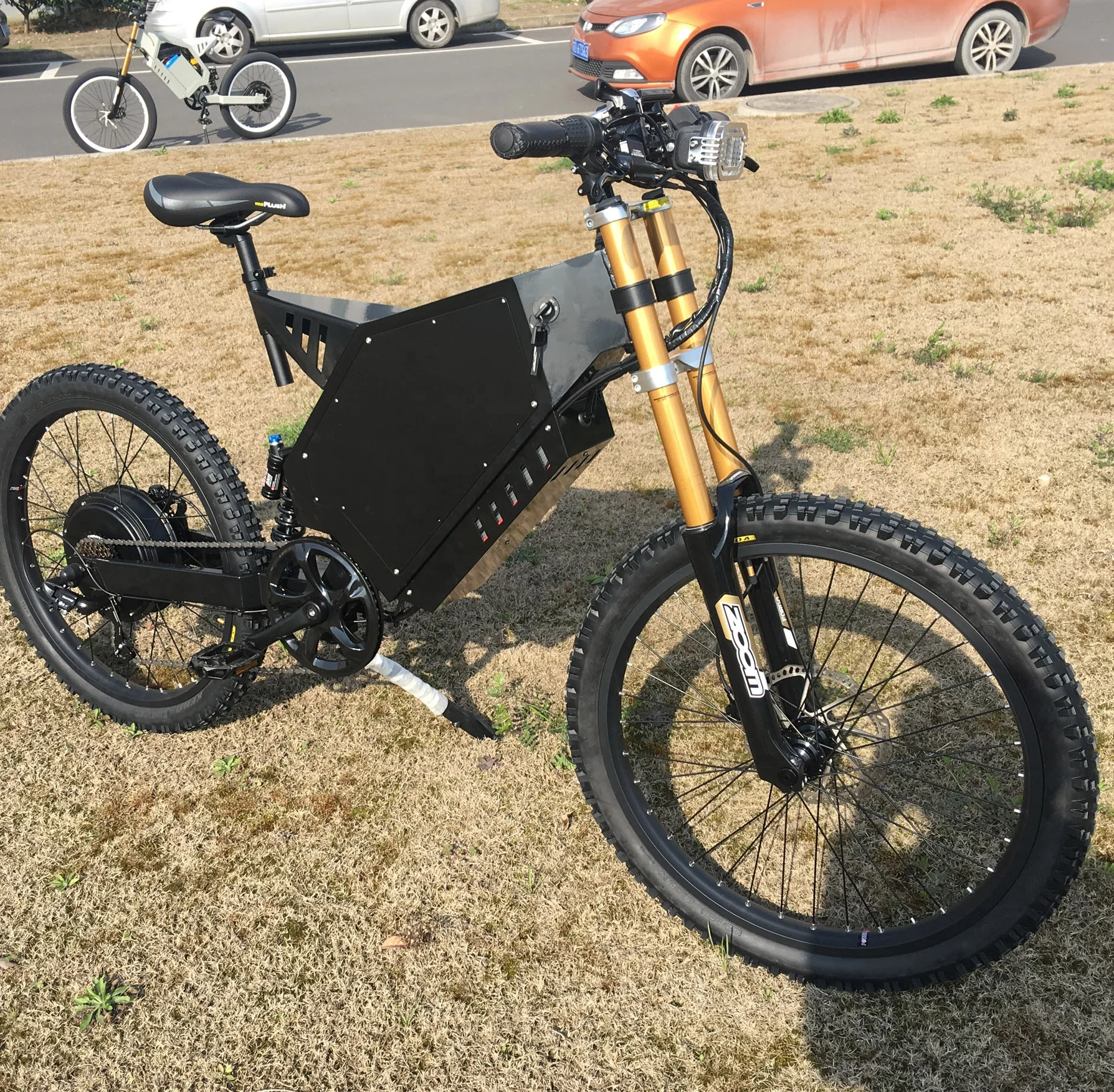 Free Shipping Overseas Warehouse 5000w Electric Fat Bike Big Capacity 40Ah Lithium Battery Electric Bicycle Germany
