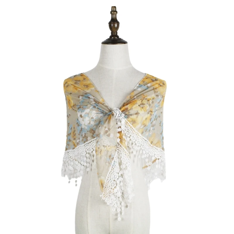 Рисунок 5 - Модный прозрачный шифоновый шарф для женщин