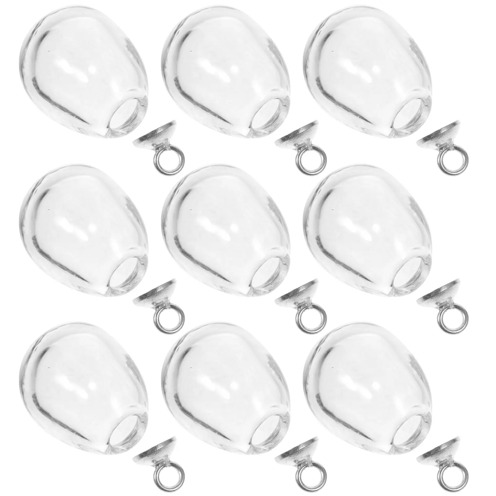 

10 шт., подвески в виде слезы, стеклянные ювелирные изделия, аксессуары для рукоделия «сделай сам», ожерелье, брелок для телефона, кулон, декор