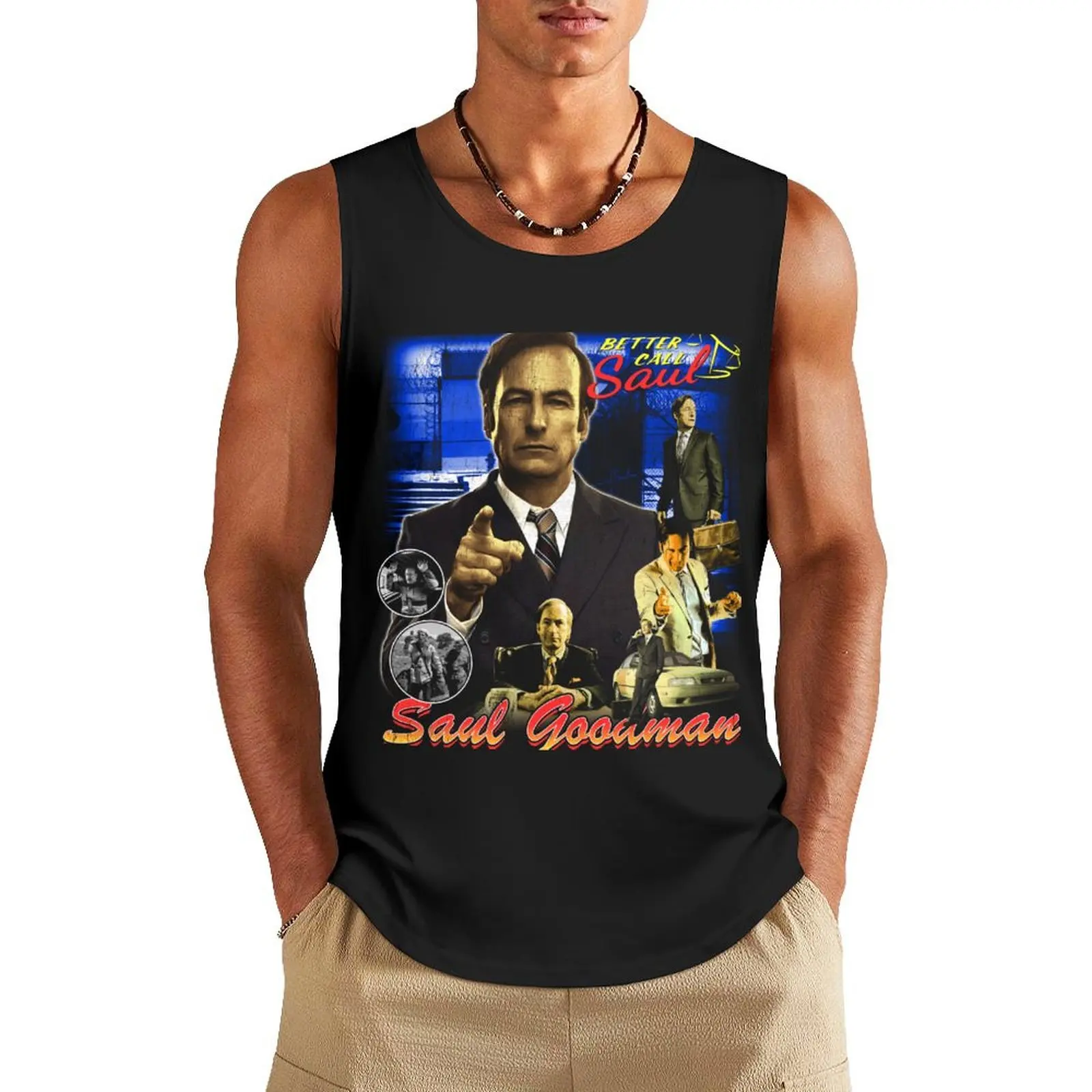 

Saul goodman vintage 90s bootleg design Tank Top gym accessories man cool things