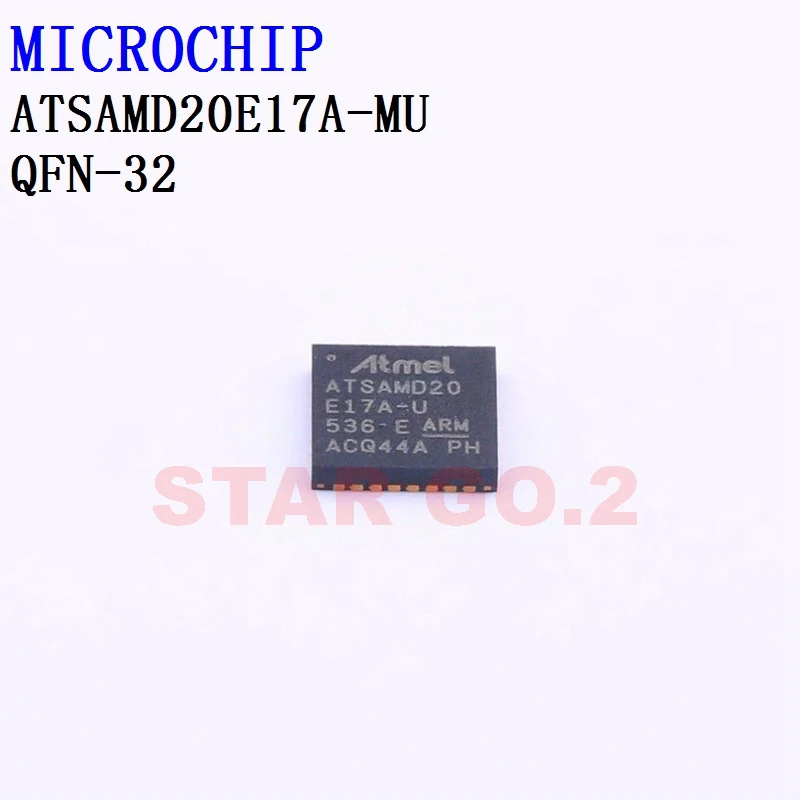 

5PCSx ATSAMD20E17A-MU QFN-32 MICROCHIP Microcontroller