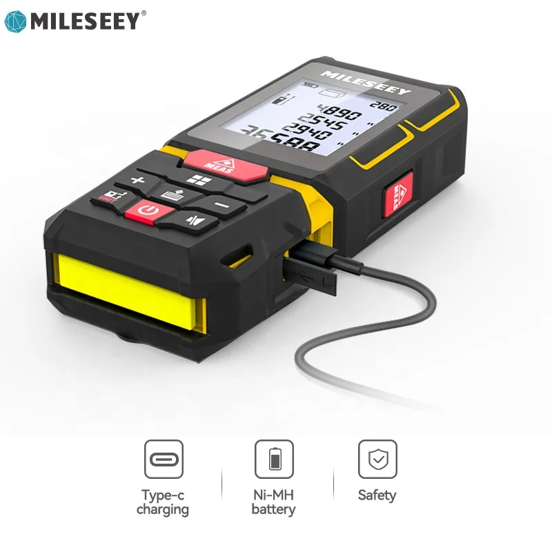 High Accuracy Extension Rod Mileseey G7 328Ft Laser Measuring Tool Laser Distance Measure