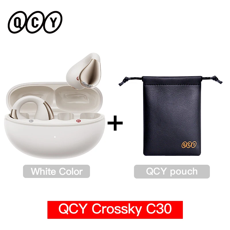 QCY Crossky C30 Open-Ear Bluetooth 5.4 Earbuds