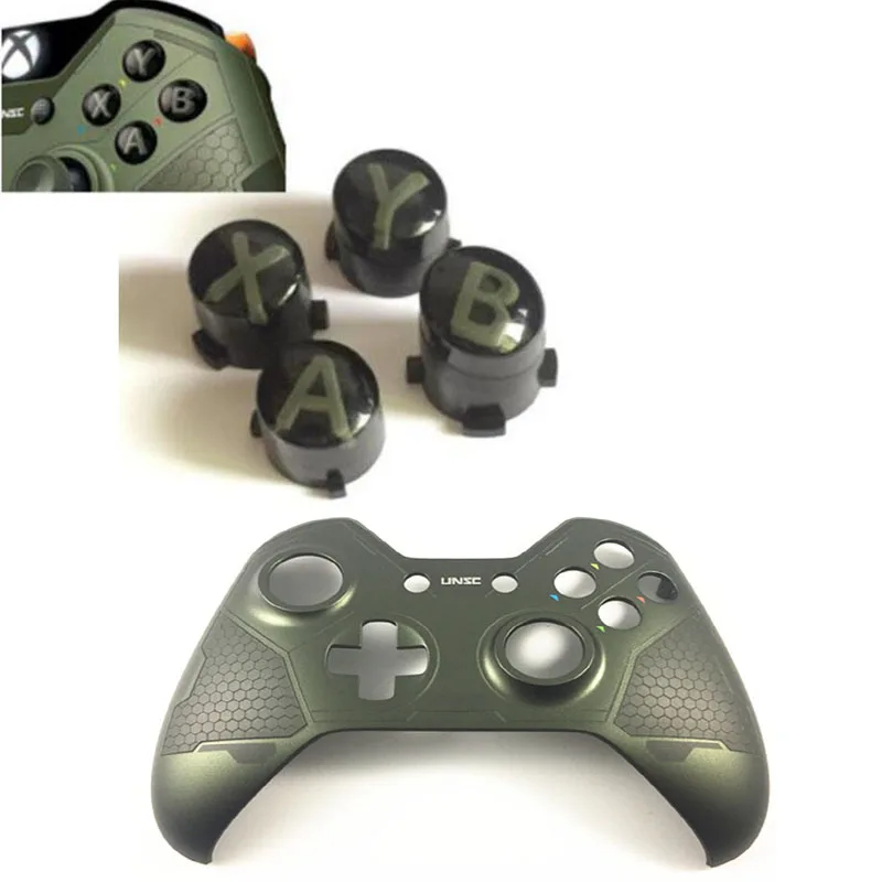 Xbox One Controlador de Substituição Da Habitação, Top Front Shell, Capa Case, 5 Guardians Edição Limitada, W Thumbstick Caps, ABXY Botões