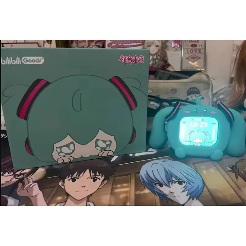 100% Genuine Bilibili Hatsune Miku CUBE FACE LCD Touch Screen TWS