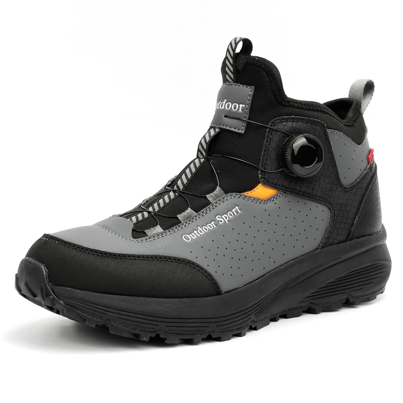 HIKEUP botas tácticas impermeables hombre – Outdoor senderismo - imagen 3