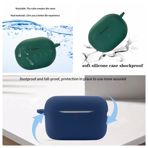 Cartoon Case for OPPO Enco air/air2 Case Cute Anti-drop Ring Silicone Earphone Cover lovely cover fudna for OPPO Enco air2 cover