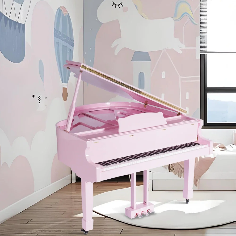 Digital Grand Piano 88-Key Professional Piano High Quality 16-Level Touch Sensitivity YM-A158GD Luxury Piano