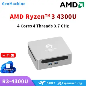 New Genmachine AMD Ryzen 3 2200U Up to 65W Mini PC DDR4 NVME SSD Wifi5  Bluetooth 4.2 Gaming Computer RX Vega 10 Graphices - AliExpress