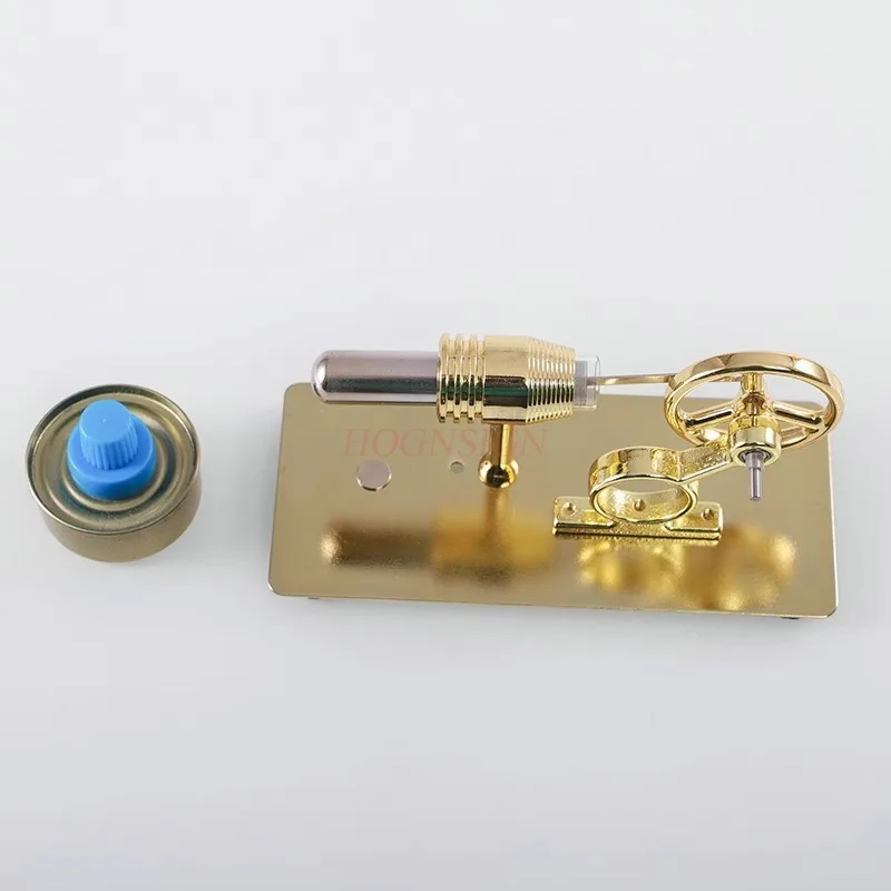 Model zbiornika silnika Termiczny samochód Mikrogenerator Silnik parowy Model silnika