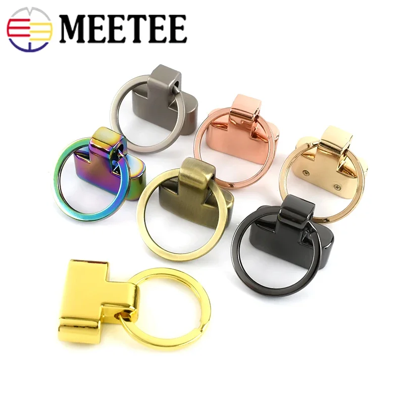 4/10 Stuks Metalen O Ring Gespen Karabijnhaak Tas Riem Riem Singels Sleutelhanger Verbinding Sluiting Diy Hardware Naaien accessoires