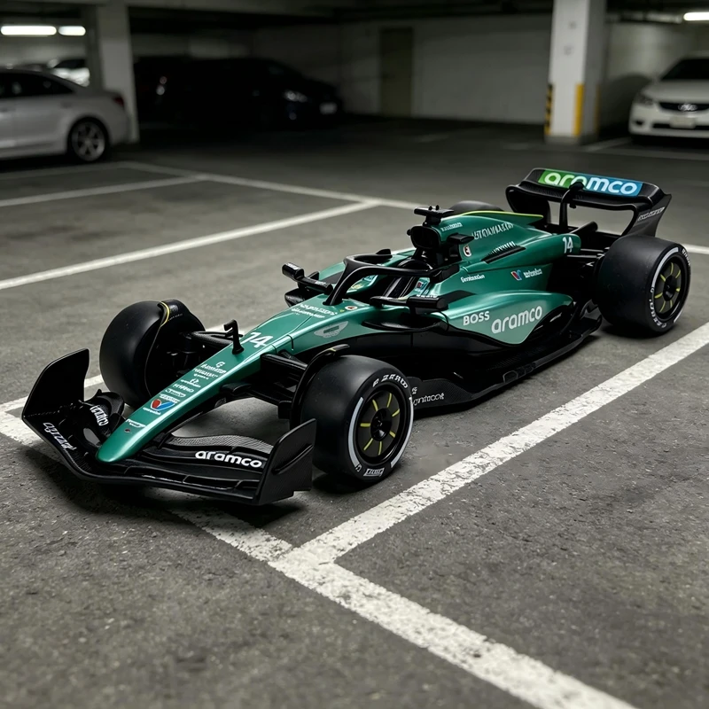 

Модель гоночного автомобиля Aston Martin F1 из сплава, масштаб 1:24, подходит для коллекции и может быть подарен.