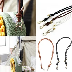 150cm Long PU Leather Bag Strap Crossbody Handbags Shoulder Bag Strap Belt Bag Handle Replacement Adjustable DIY Bag Accessories