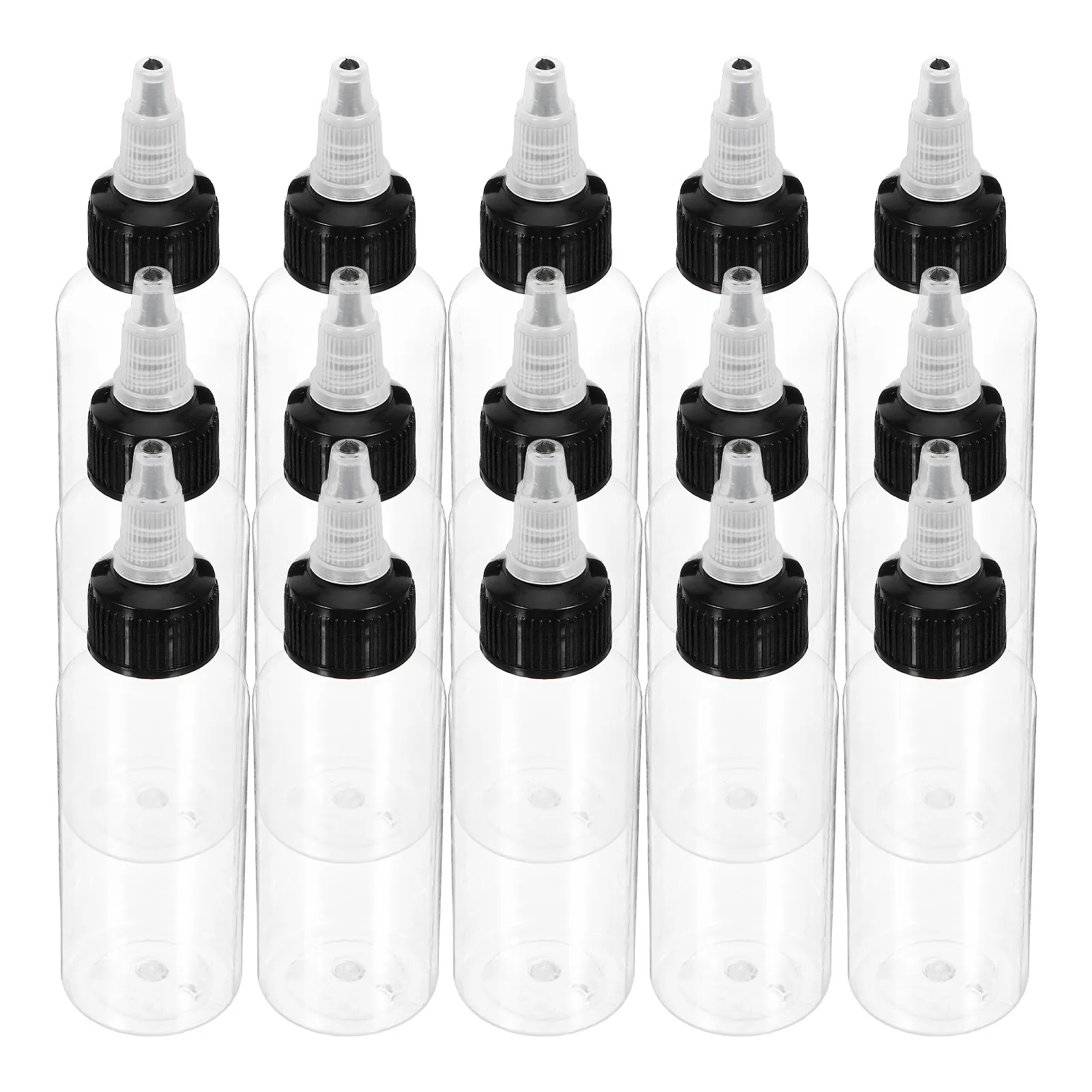 

Набор из 15 прозрачных пластиковых флаконов с тонким носиком, маленькие сжимаемые бутылочки для краски, чернил, клея, гель-лака, для маникюра и рукоделия