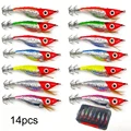 14pcs 1-7-Lure