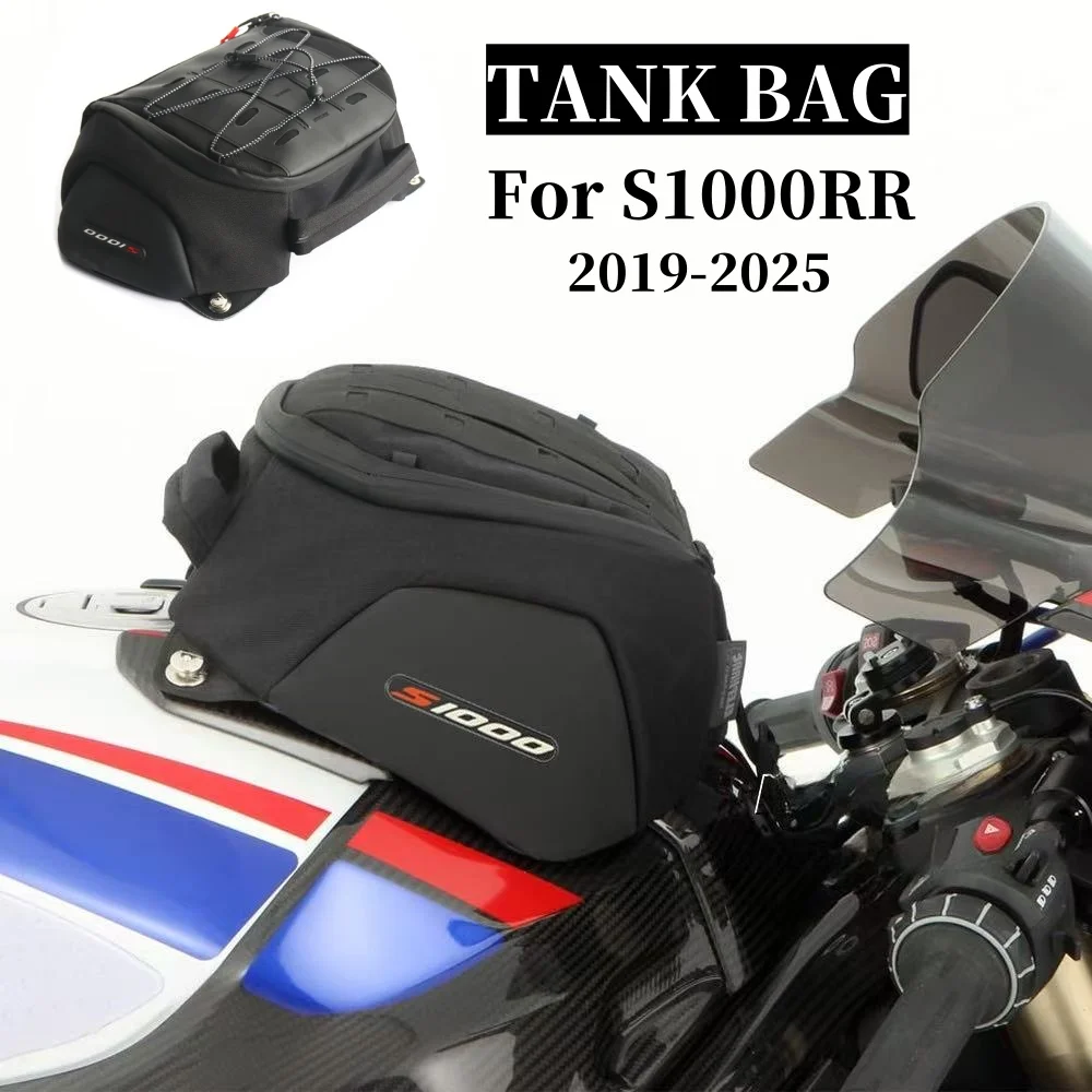 

New For BMW S 1000 RR S1000RR s1000rr 2019-2025 Motorcycle Fuel Tank Bag 6.5L Carrier Luggage Racing Backpack Tool Storage Bags