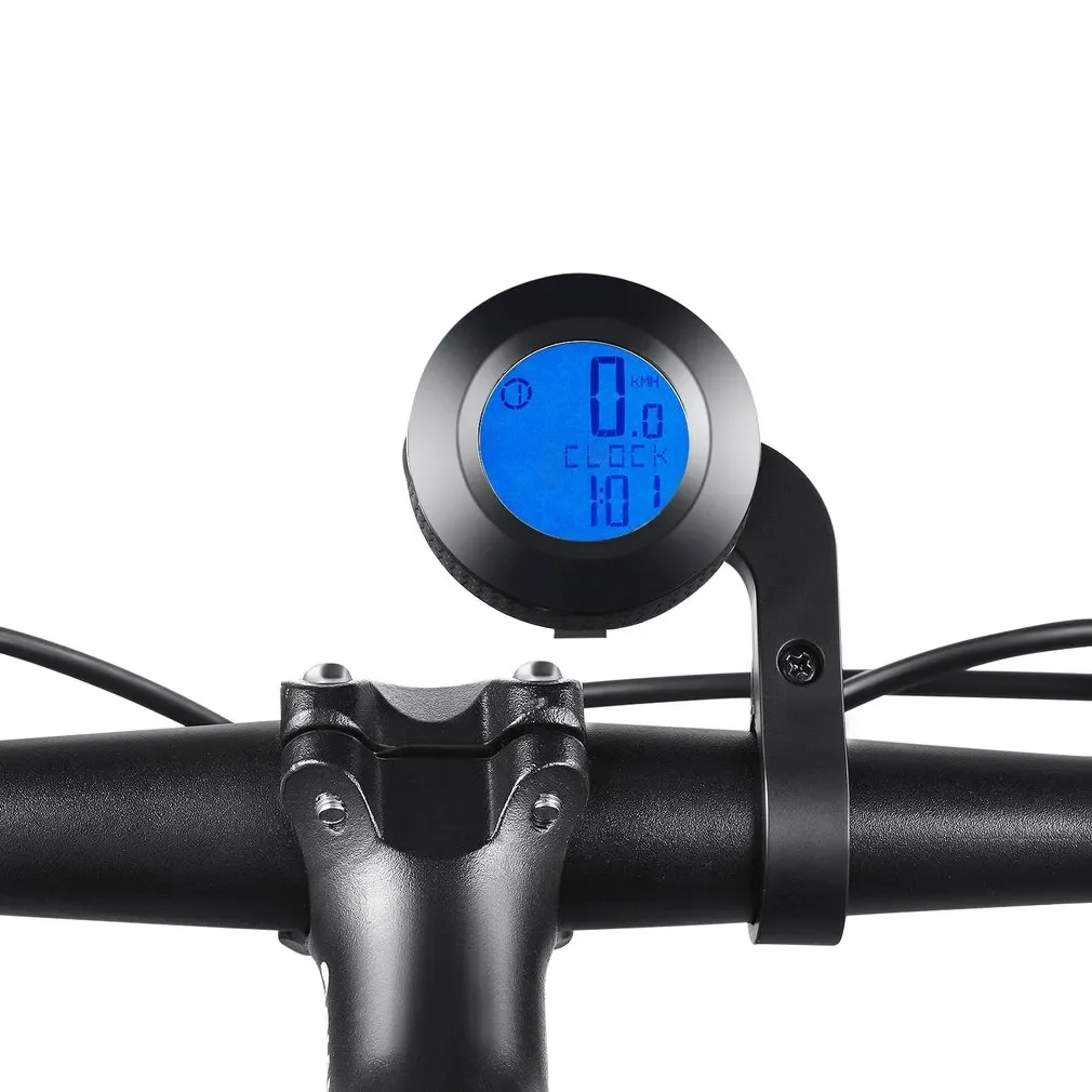 Bike Wireless Bicycle Computer Speedometer Waterproof Cycling Luminous Three-Color English Computer Odometer Auto Sleep