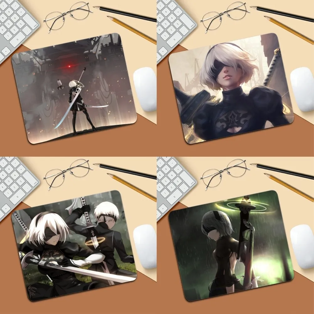 NieR Automata Mousepad Mousepad Game Pc Accessories Overlock MouseMat Computer Desk Mat