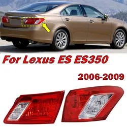 For Lexus ES ES350 2006 2007 2008 2009 Auto Rear Tail Light Signal Lamp Warning Brake Light Car Taillight Housing Without Bulbs