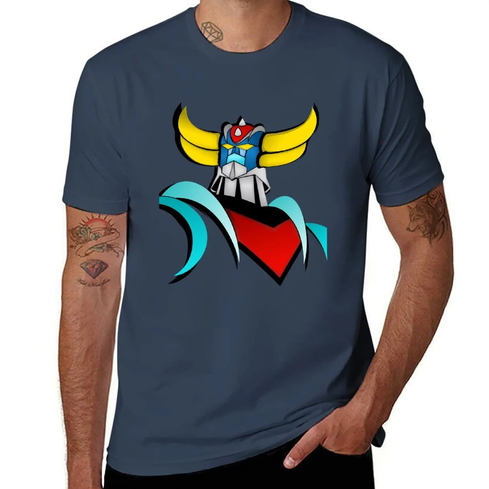 

Grendizer, Goldorak T-Shirt man t shirt cotton cotton t shirt man T-Shirt