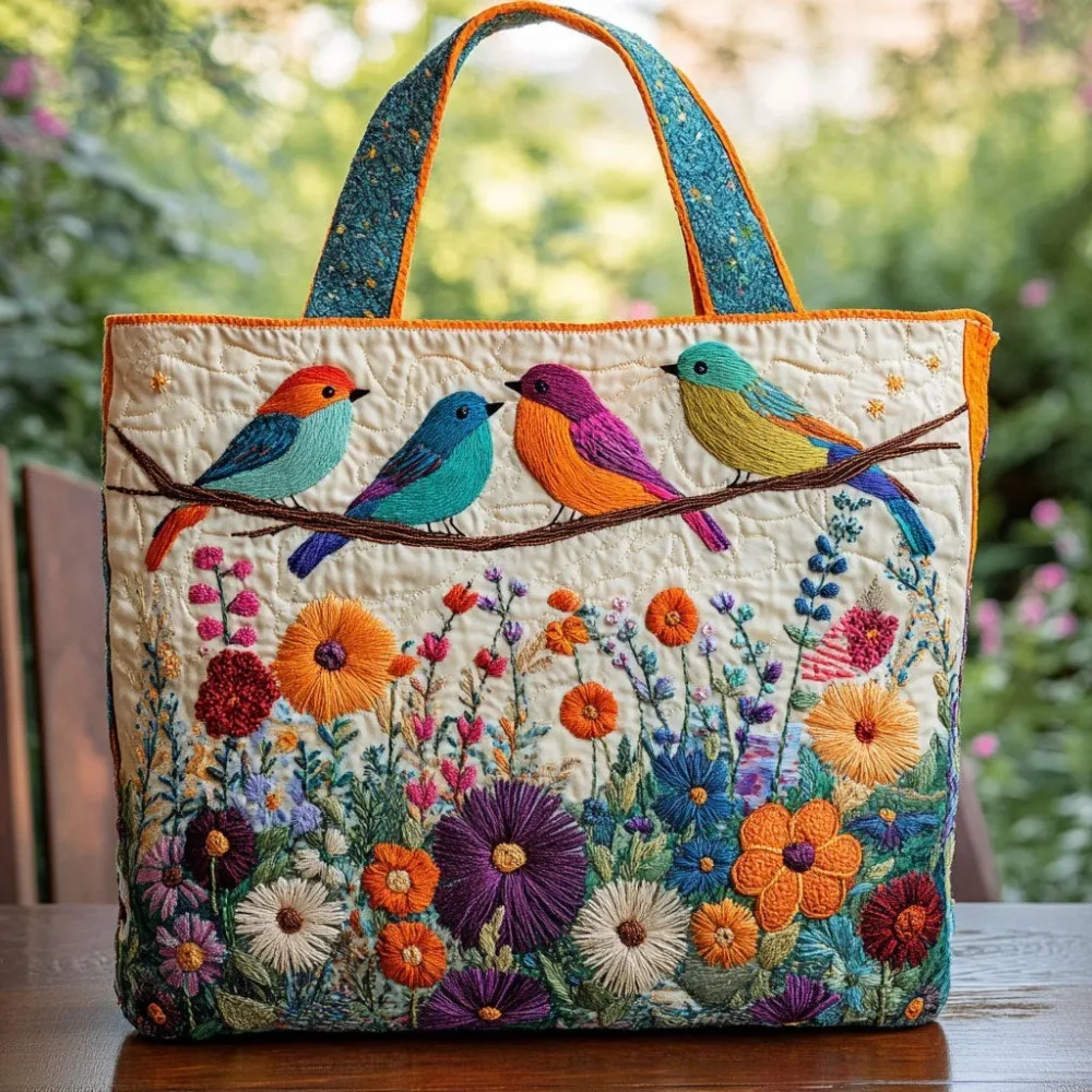 Vintage Women Printed Tote Bag Canvas Realistic Patterns Travel Handbag Lightweight Large Capacity Shopping Bag Lady Girl